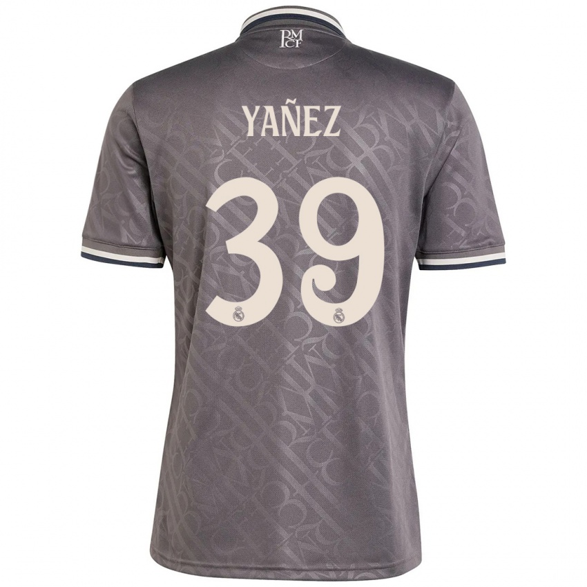 Herren Daniel Yañez #39 Anthrazit Ausweichtrikot Trikot 2024/25 T-Shirt