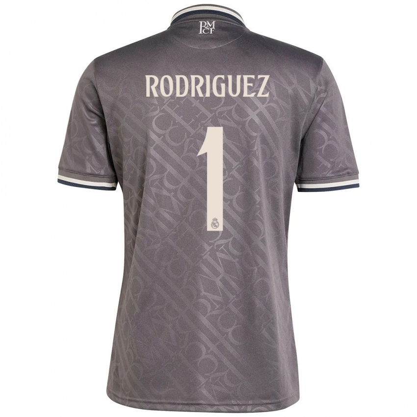 Herren Misa Rodriguez #1 Anthrazit Ausweichtrikot Trikot 2024/25 T-Shirt