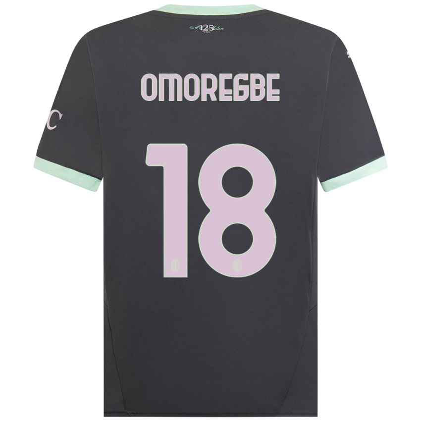 Herren Bob Murphy Omoregbe #18 Grau Ausweichtrikot Trikot 2024/25 T-Shirt