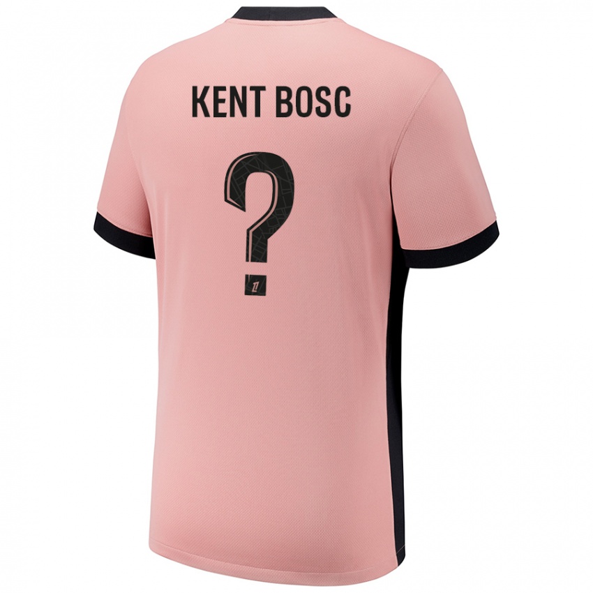 Herren Lou Kent Bosc #0 Rostros Ausweichtrikot Trikot 2024/25 T-Shirt