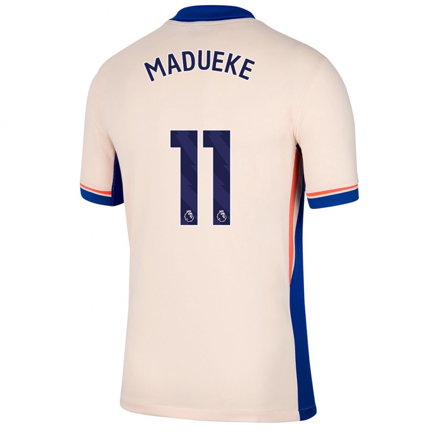 Damen Noni Madueke #11 Hellbeige Auswärtstrikot Trikot 2024/25 T-Shirt