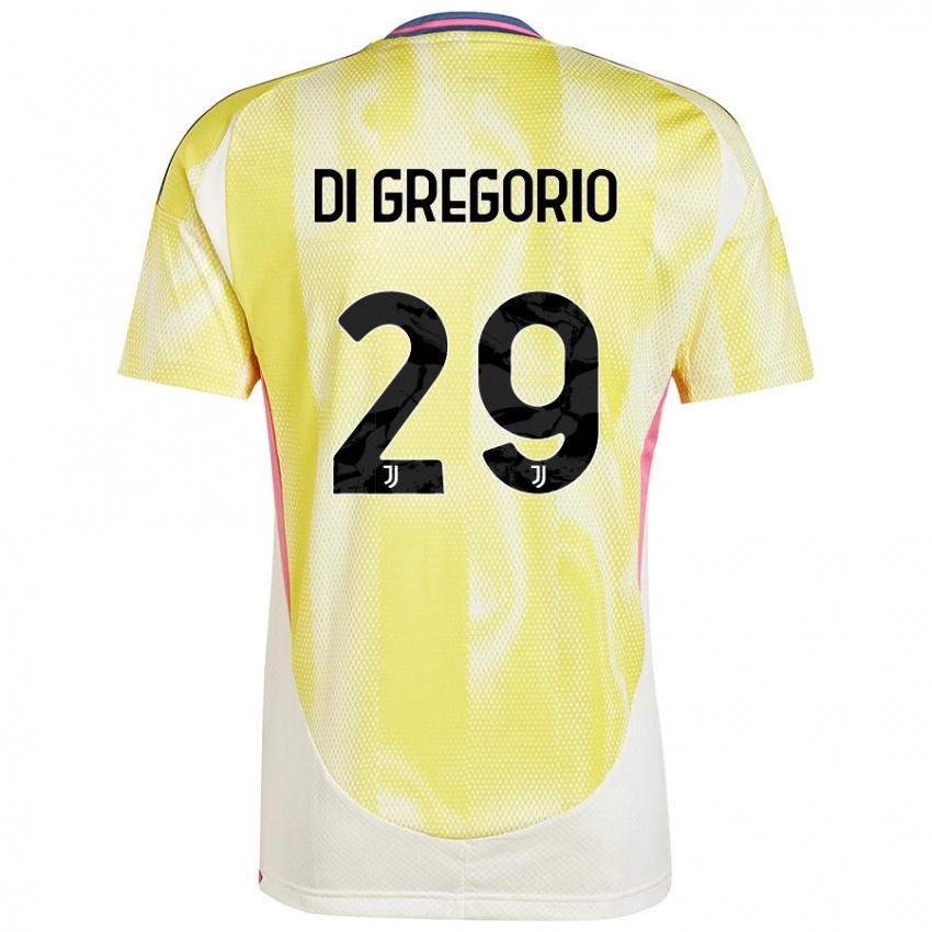 Damen Michele Di Gregorio #29 Solargelb Auswärtstrikot Trikot 2024/25 T-Shirt