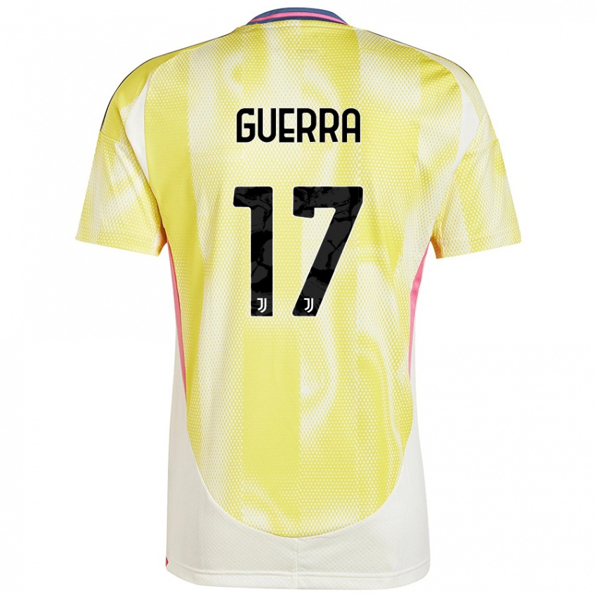 Damen Simone Guerra #17 Solargelb Auswärtstrikot Trikot 2024/25 T-Shirt