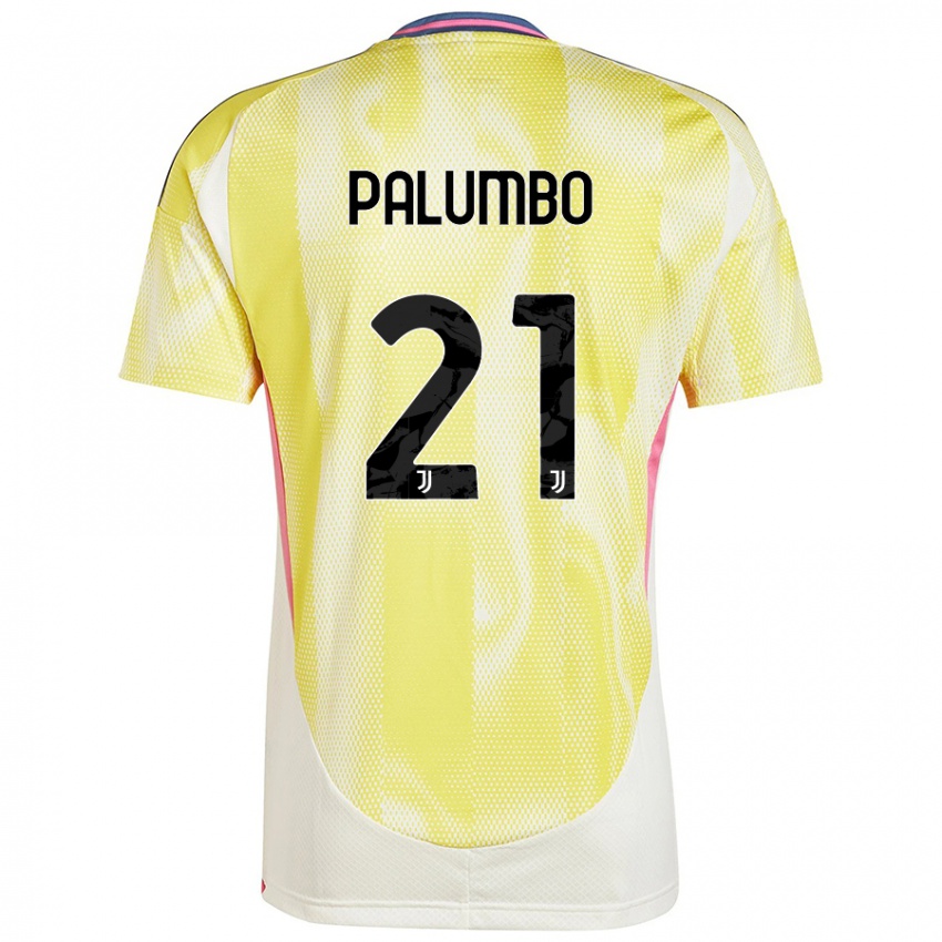 Damen Martin Palumbo #21 Solargelb Auswärtstrikot Trikot 2024/25 T-Shirt