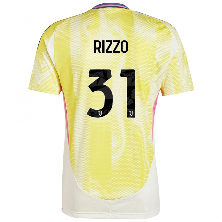 Damen Niccolò Rizzo #31 Solargelb Auswärtstrikot Trikot 2024/25 T-Shirt