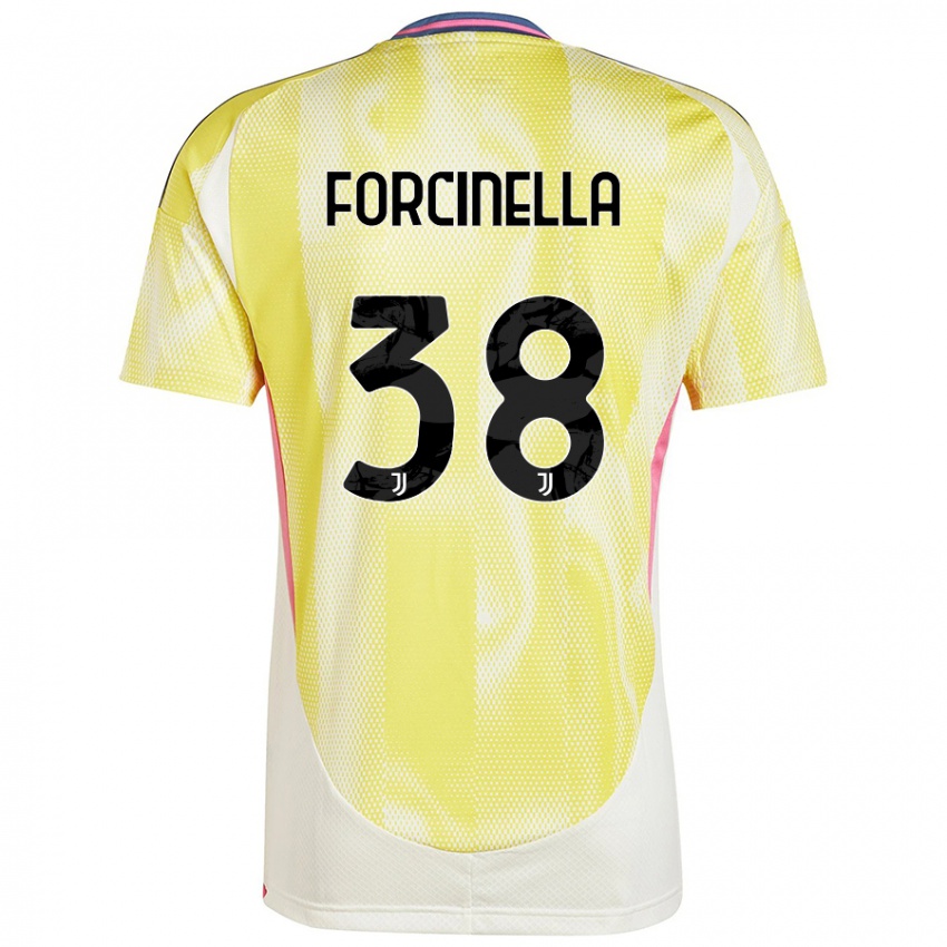 Damen Camilla Forcinella #38 Solargelb Auswärtstrikot Trikot 2024/25 T-Shirt