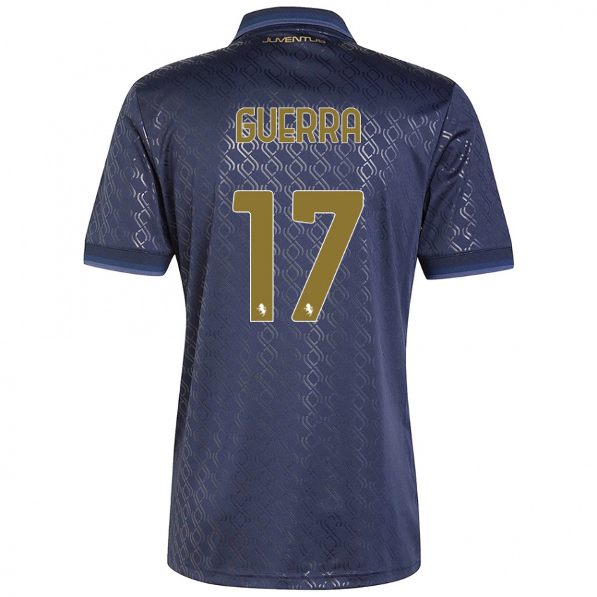 Damen Simone Guerra #17 Marineblau Ausweichtrikot Trikot 2024/25 T-Shirt