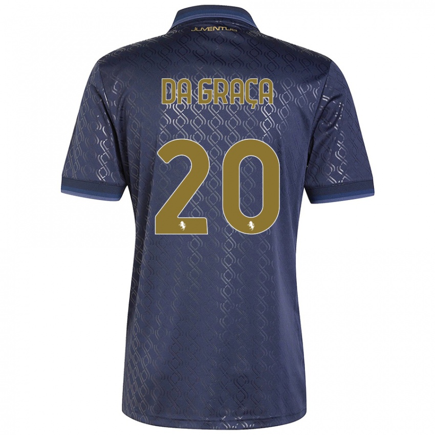 Damen Cosimo Da Graça #20 Marineblau Ausweichtrikot Trikot 2024/25 T-Shirt