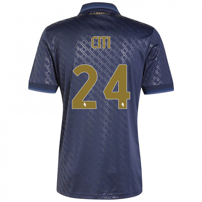 Damen Alessandro Citi #24 Marineblau Ausweichtrikot Trikot 2024/25 T-Shirt