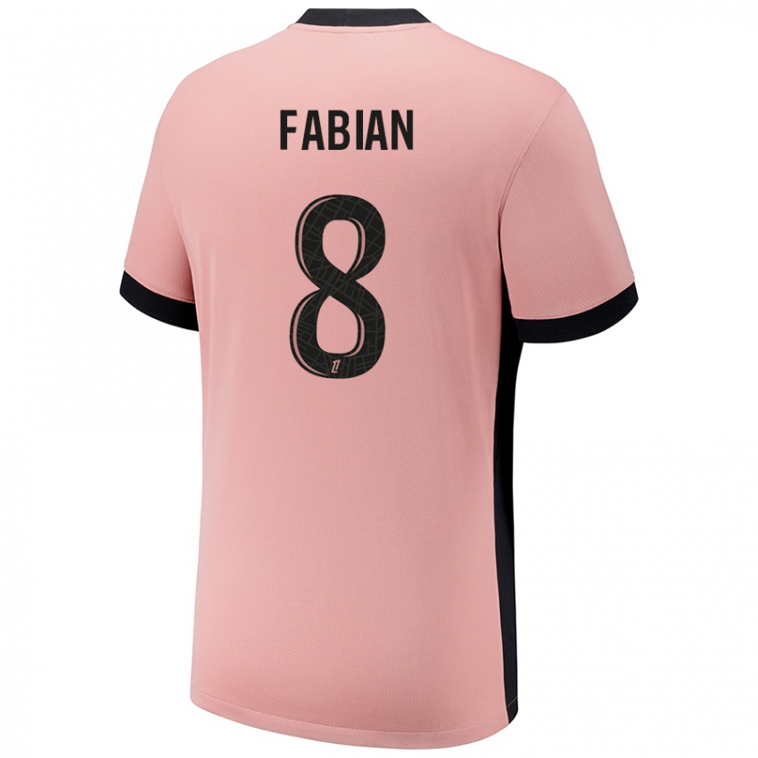 Damen Fabián Ruiz #8 Rostros Ausweichtrikot Trikot 2024/25 T-Shirt