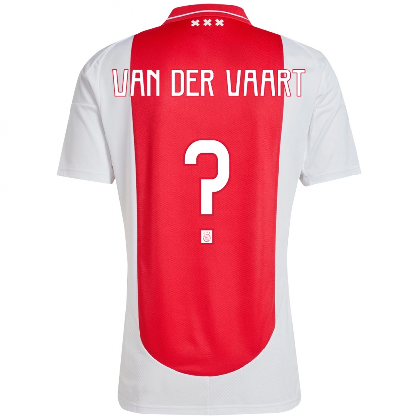 Kinder Damian Van Der Vaart #0 Rot Weiß Heimtrikot Trikot 2024/25 T-Shirt