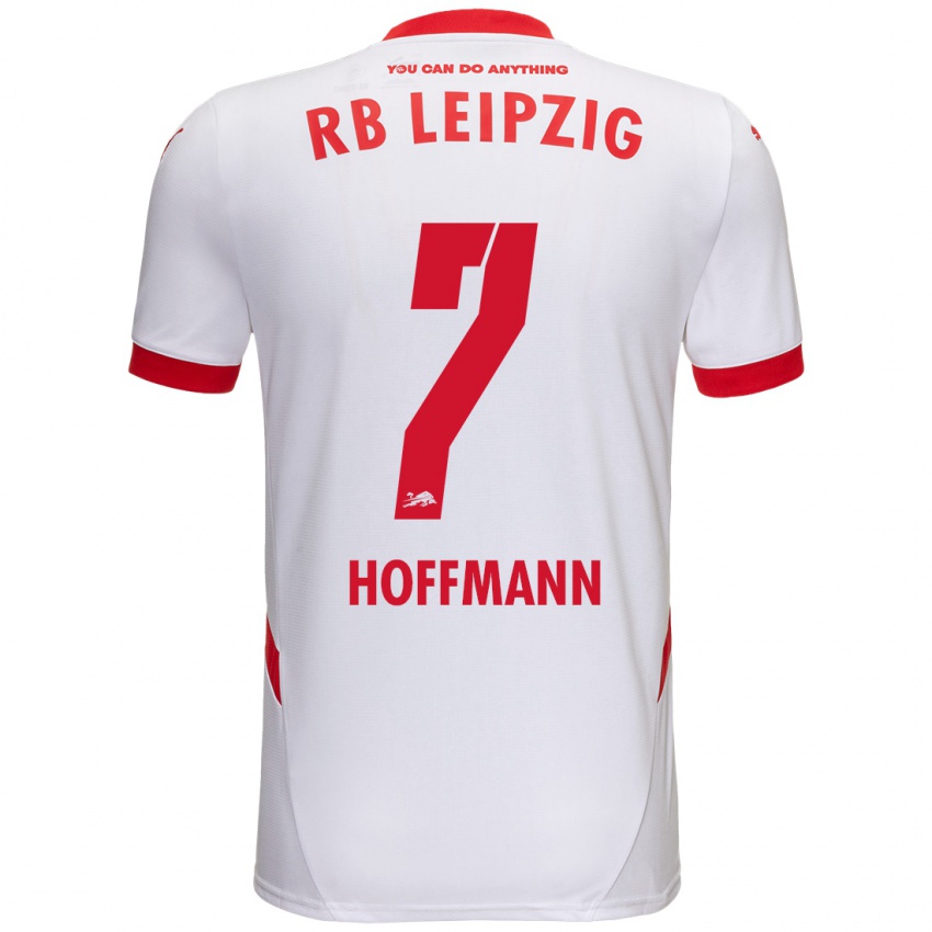 Kinder Giovanna Hoffmann #7 Weiß Rot Heimtrikot Trikot 2024/25 T-Shirt