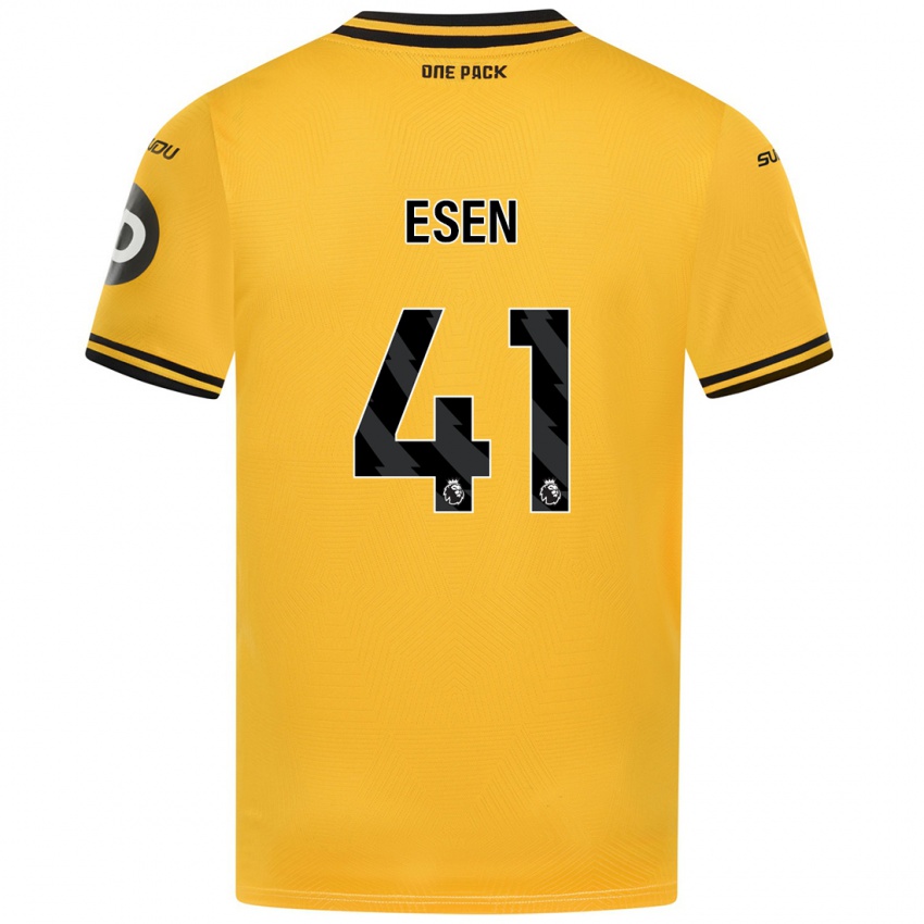 Kinder Josh Esen #41 Gelb Heimtrikot Trikot 2024/25 T-Shirt