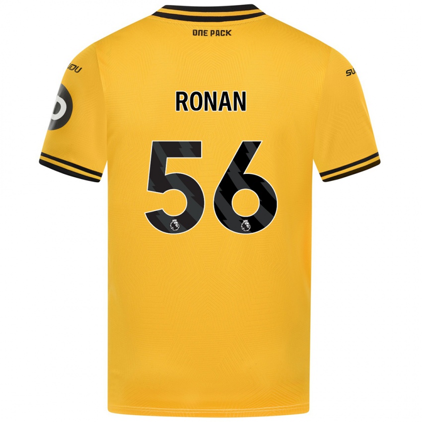 Kinder Connor Ronan #56 Gelb Heimtrikot Trikot 2024/25 T-Shirt