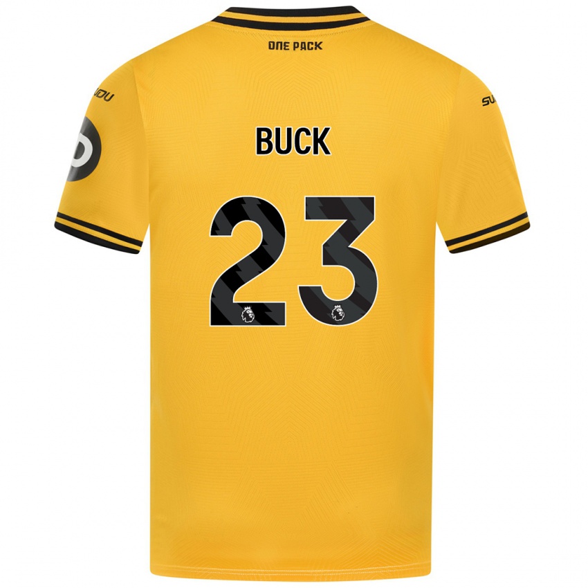 Kinder Alex Buck #23 Gelb Heimtrikot Trikot 2024/25 T-Shirt