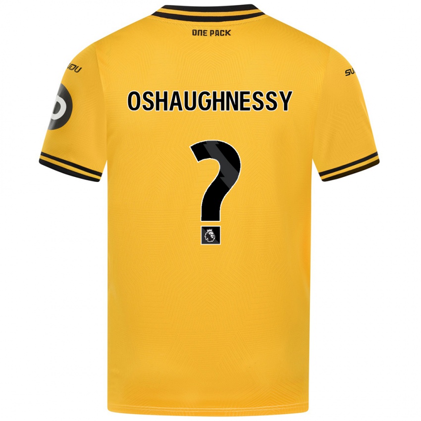 Kinder Joe Oshaughnessy #0 Gelb Heimtrikot Trikot 2024/25 T-Shirt