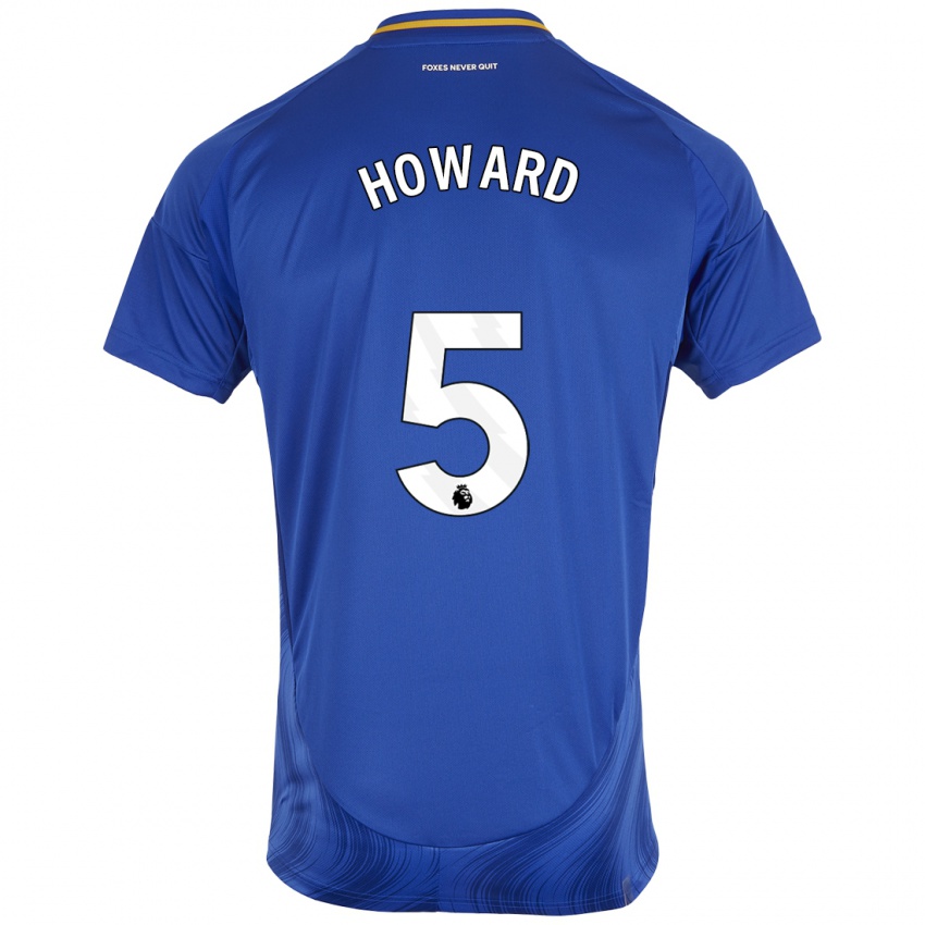 Kinder Sophie Howard #5 Blau Weiß Heimtrikot Trikot 2024/25 T-Shirt