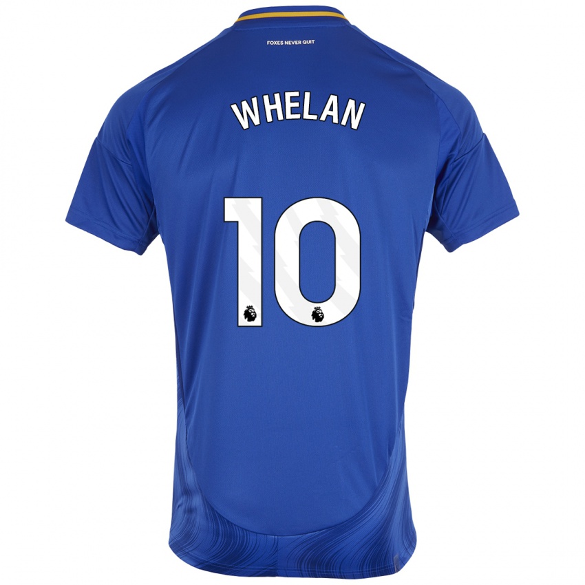 Kinder Aileen Whelan #10 Blau Weiß Heimtrikot Trikot 2024/25 T-Shirt