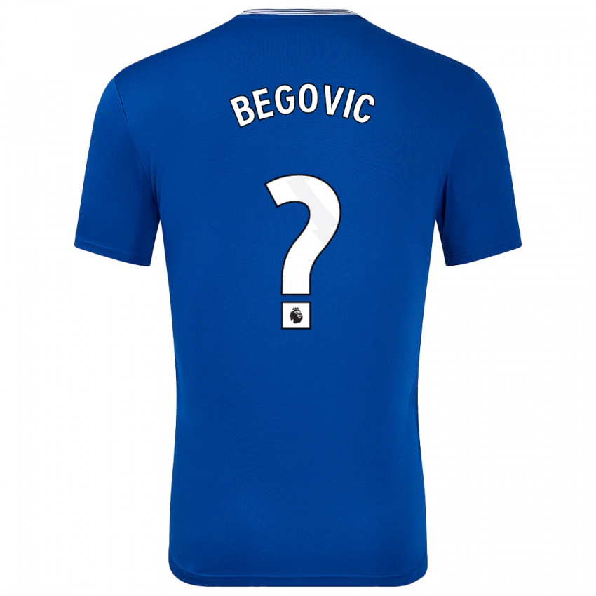 Kinder Asmir Begovic #0 Blau Mit Heimtrikot Trikot 2024/25 T-Shirt