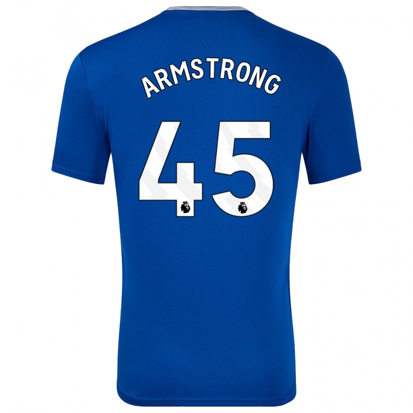 Kinder Harrison Armstrong #45 Blau Mit Heimtrikot Trikot 2024/25 T-Shirt