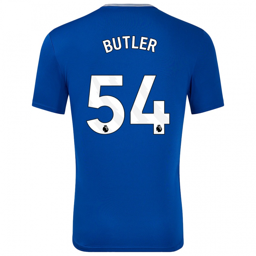 Kinder Jack Butler #54 Blau Mit Heimtrikot Trikot 2024/25 T-Shirt