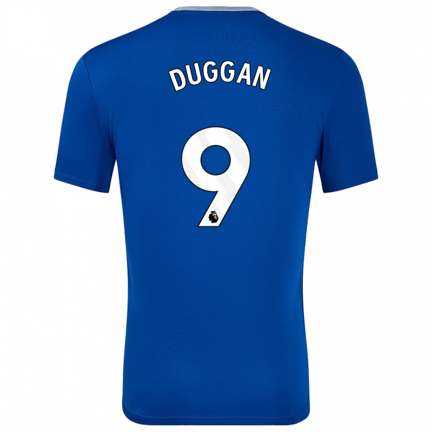 Kinder Toni Duggan #9 Blau Mit Heimtrikot Trikot 2024/25 T-Shirt