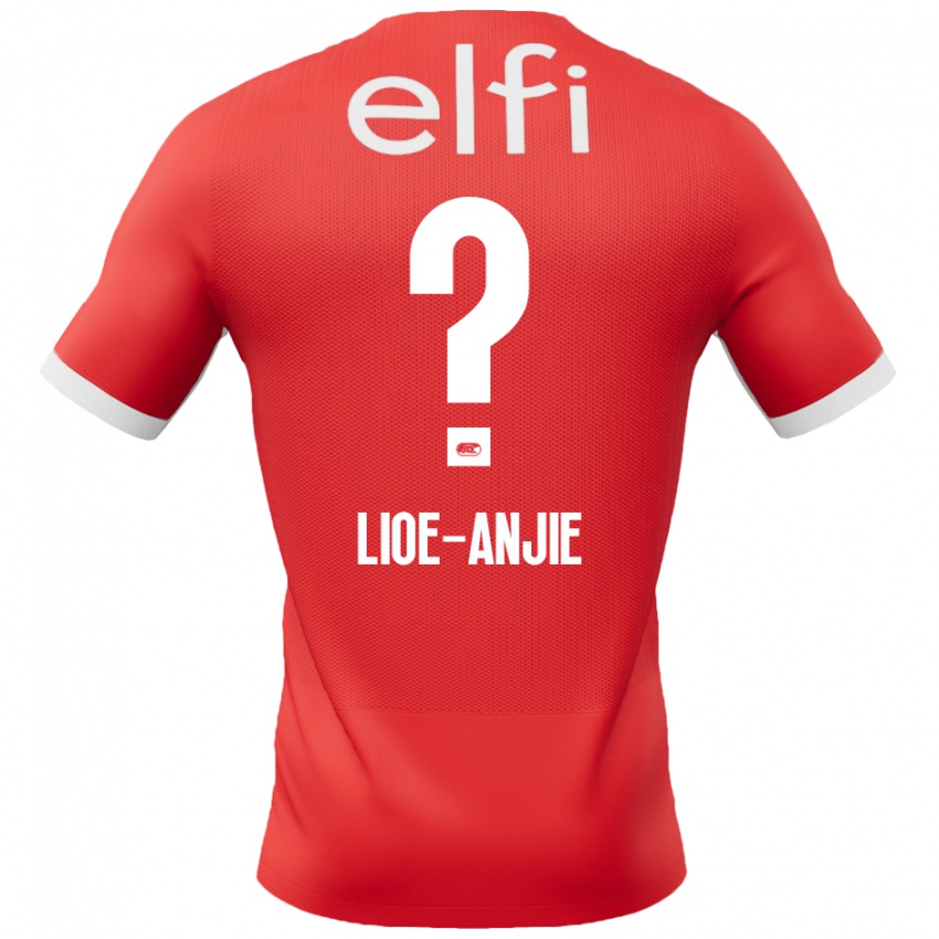 Kinder Jahlil Lioe-Anjie #0 Rot Weiß Heimtrikot Trikot 2024/25 T-Shirt