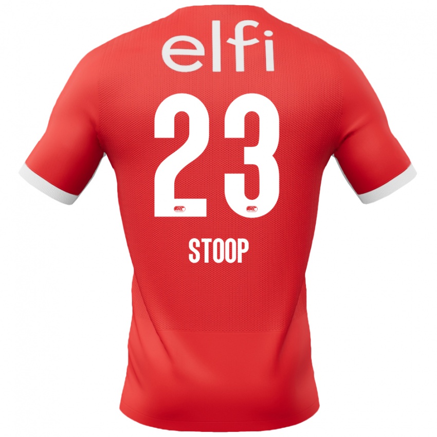 Kinder Maudy Stoop #23 Rot Weiß Heimtrikot Trikot 2024/25 T-Shirt