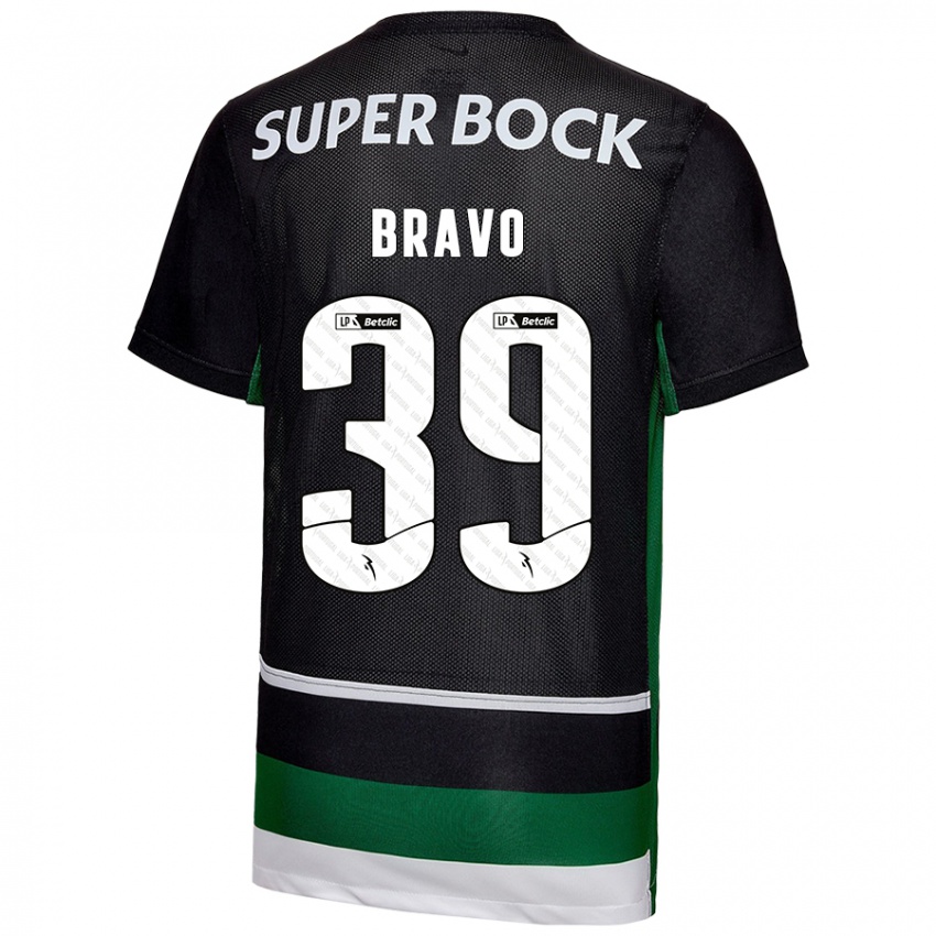 Kinder Bravo #39 Schwarz Weiß Grün Heimtrikot Trikot 2024/25 T-Shirt