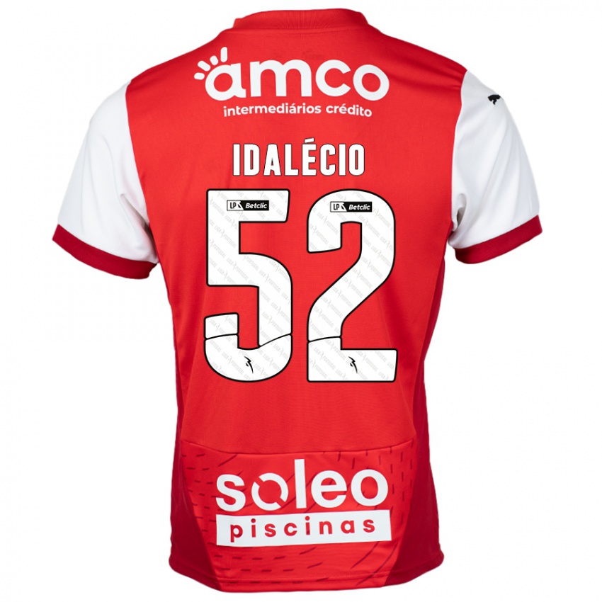 Kinder Idalécio #52 Rot Weiß Heimtrikot Trikot 2024/25 T-Shirt