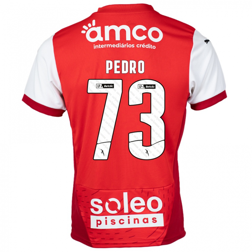 Kinder Zé Pedro #73 Rot Weiß Heimtrikot Trikot 2024/25 T-Shirt