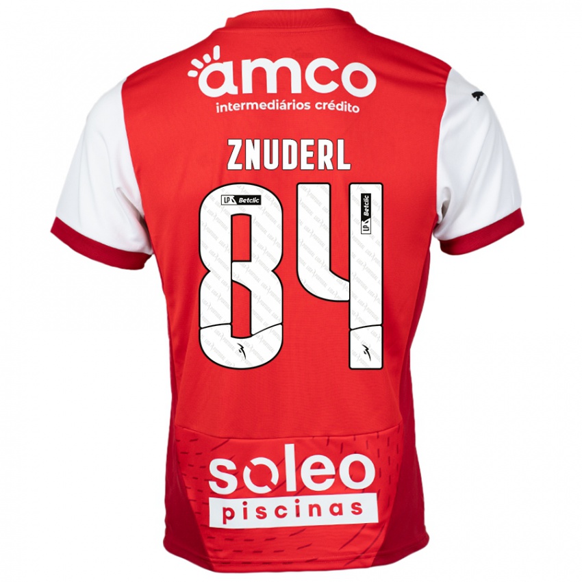 Kinder Tai Znuderl #84 Rot Weiß Heimtrikot Trikot 2024/25 T-Shirt