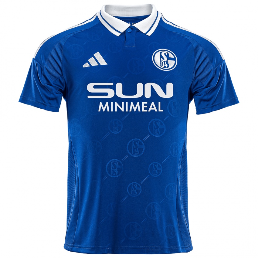 Kinder Ralf Fährmann #0 Königsblau Heimtrikot Trikot 2024/25 T-Shirt