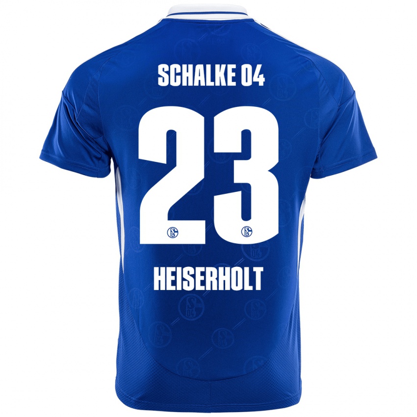 Kinder Finn Heiserholt #23 Königsblau Heimtrikot Trikot 2024/25 T-Shirt