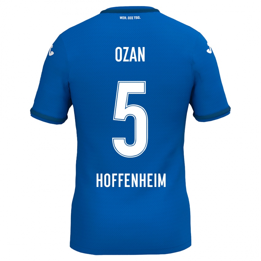 Kinder Ozan Kabak #5 Königsblau Heimtrikot Trikot 2024/25 T-Shirt