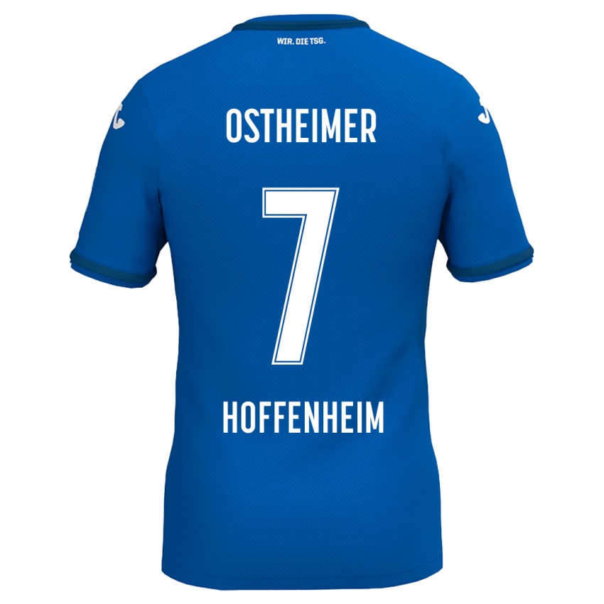 Kinder Nevio Ostheimer #7 Königsblau Heimtrikot Trikot 2024/25 T-Shirt