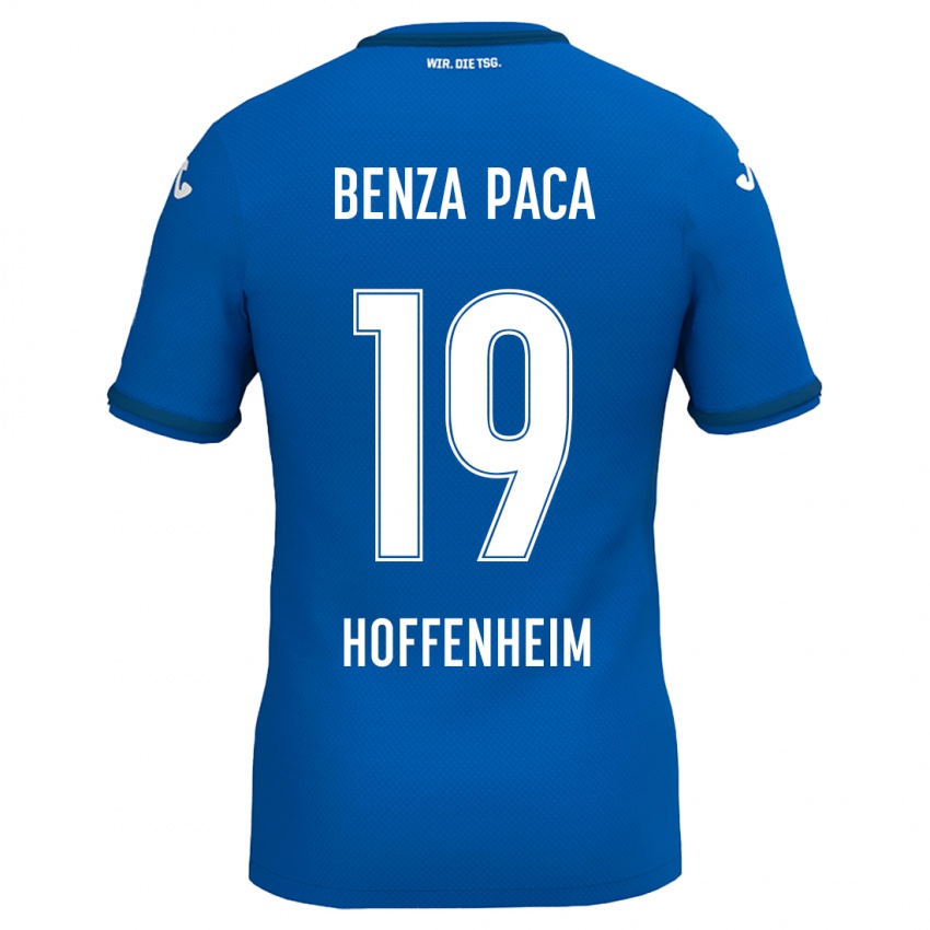 Kinder Lynes Benza Paca #19 Königsblau Heimtrikot Trikot 2024/25 T-Shirt