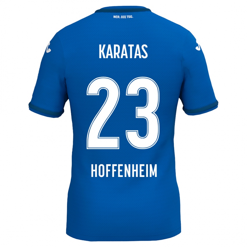 Kinder Can Karatas #23 Königsblau Heimtrikot Trikot 2024/25 T-Shirt