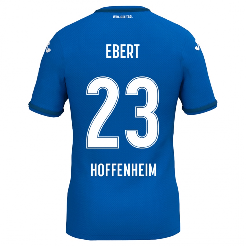 Kinder Darijo Ebert #23 Königsblau Heimtrikot Trikot 2024/25 T-Shirt