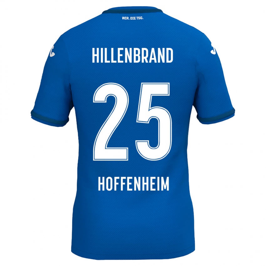 Kinder Jack Hillenbrand #25 Königsblau Heimtrikot Trikot 2024/25 T-Shirt