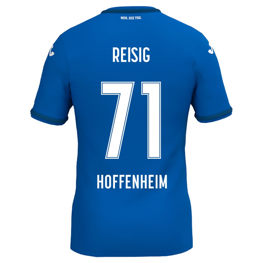 Kinder Ruben Reisig #71 Königsblau Heimtrikot Trikot 2024/25 T-Shirt