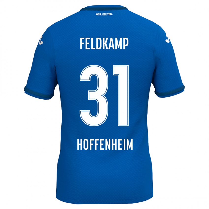 Kinder Jana Feldkamp #31 Königsblau Heimtrikot Trikot 2024/25 T-Shirt