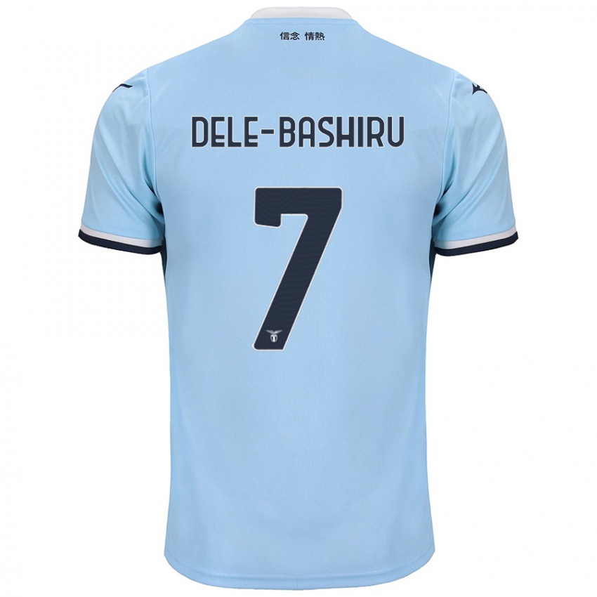 Kinder Fisayo Dele-Bashiru #7 Blau Heimtrikot Trikot 2024/25 T-Shirt