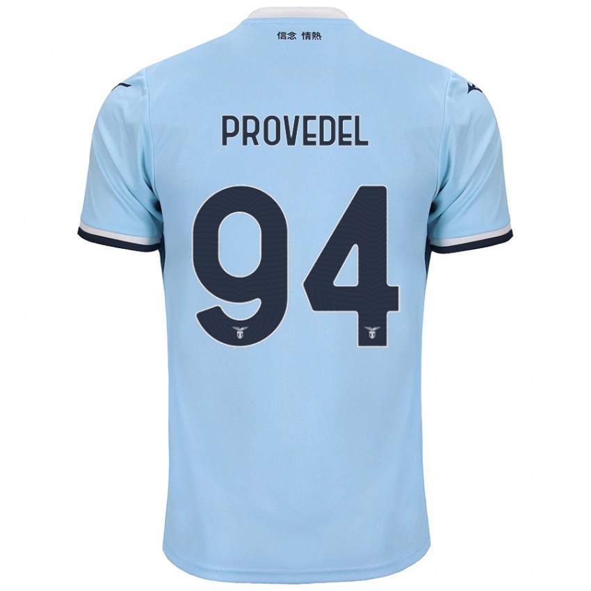 Kinder Ivan Provedel #94 Blau Heimtrikot Trikot 2024/25 T-Shirt