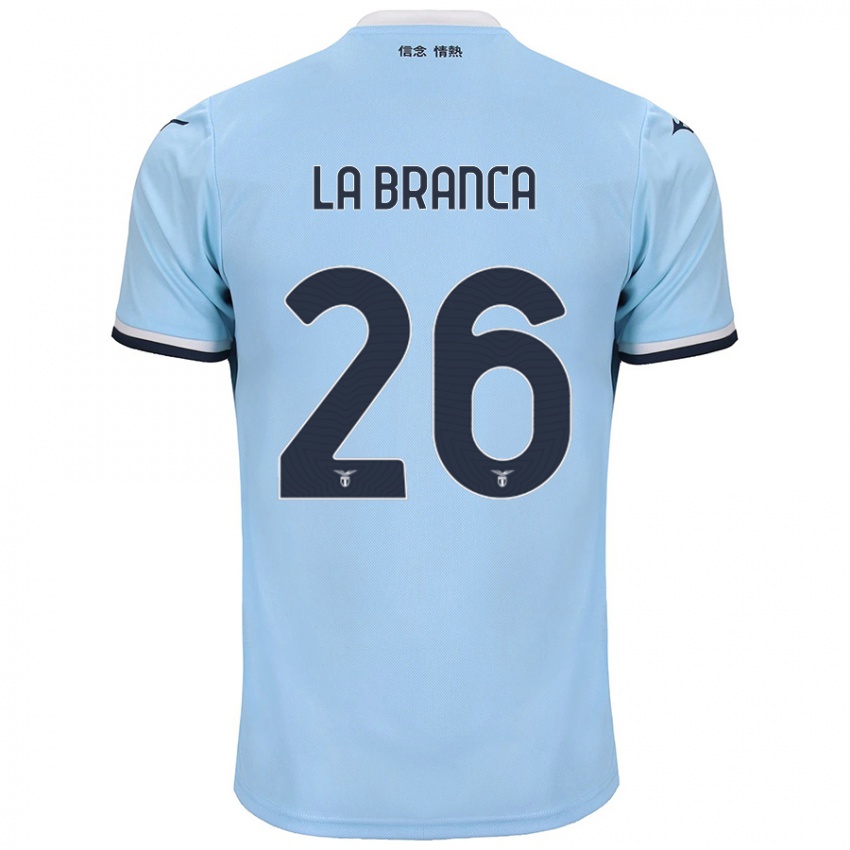 Kinder Ruggero La Branca #26 Blau Heimtrikot Trikot 2024/25 T-Shirt