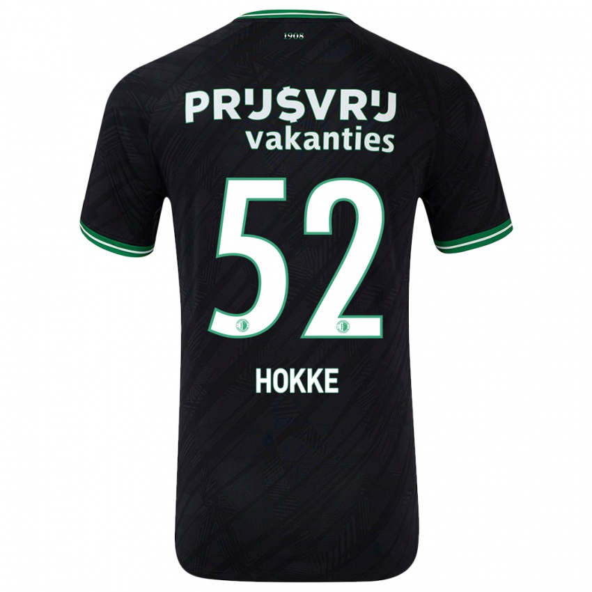 Kinder Milan Hokke #52 Schwarz Grün Auswärtstrikot Trikot 2024/25 T-Shirt