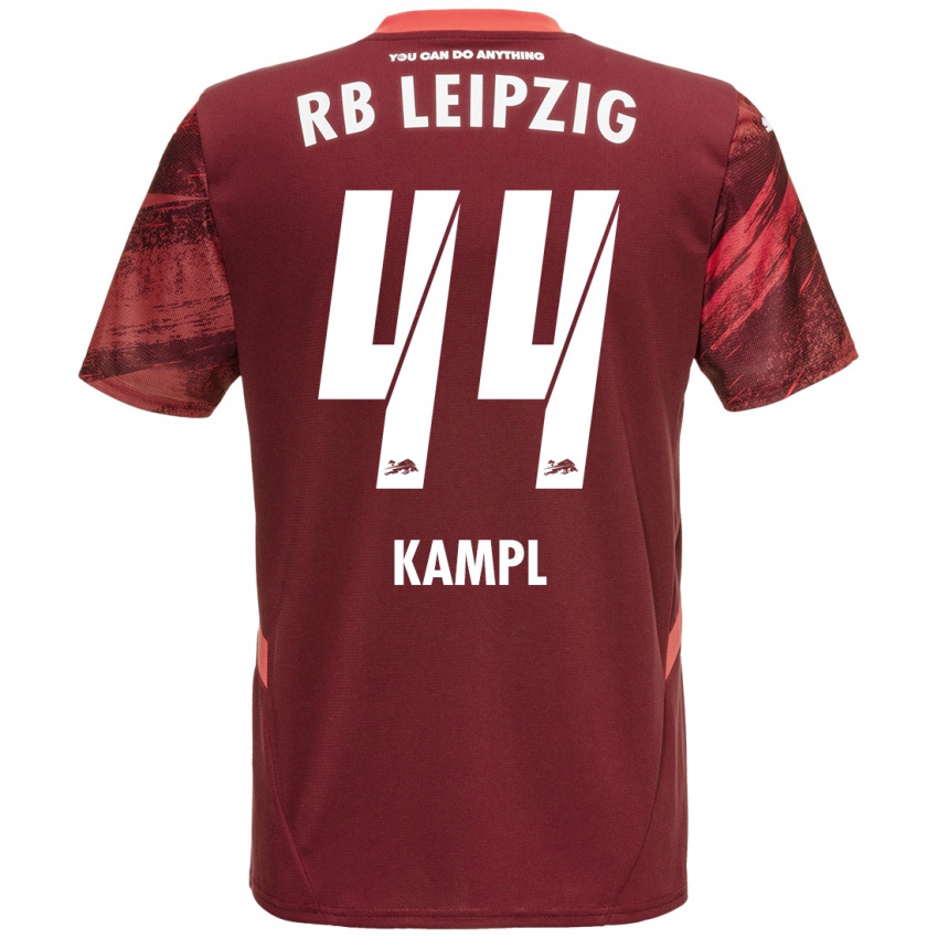 Kinder Kevin Kampl #44 Burgunderrot Auswärtstrikot Trikot 2024/25 T-Shirt