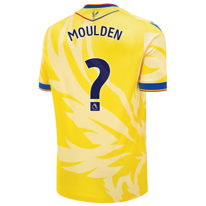 Kinder Louie Moulden #0 Gelb Auswärtstrikot Trikot 2024/25 T-Shirt