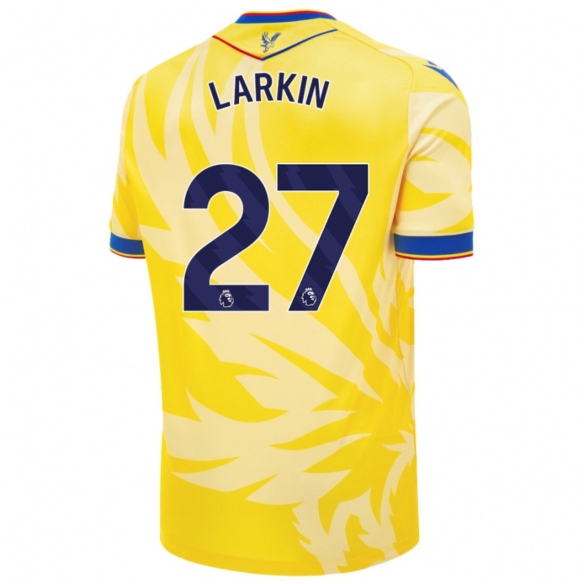 Kinder Abbie Larkin #27 Gelb Auswärtstrikot Trikot 2024/25 T-Shirt