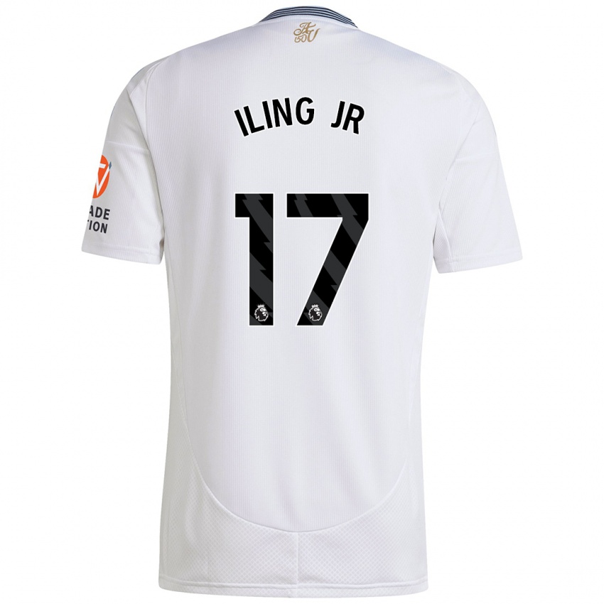 Kinder Samuel Iling-Junior #17 Weiß Auswärtstrikot Trikot 2024/25 T-Shirt